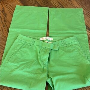 J. Crew Kelly Green Chino Trousers